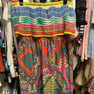 Flying Tomato strapless dress